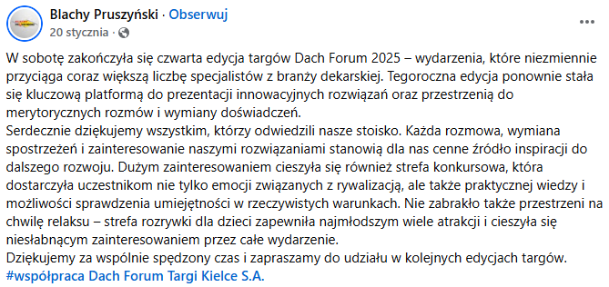 pruszynski opinia fb